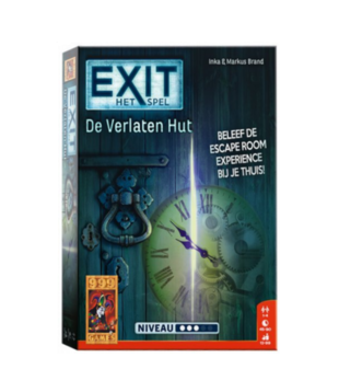 Coöperatief spel - Exit - Escaperoom - De verlaten hut - 12+