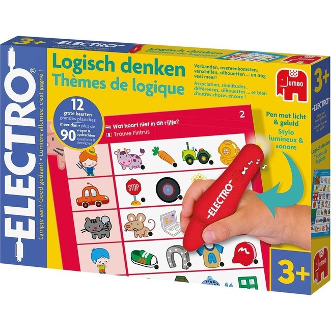 Jumbo Leerspel - Electro - Logisch denken - 3+