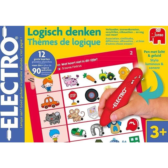 Jumbo Leerspel - Electro - Logisch denken - 3+