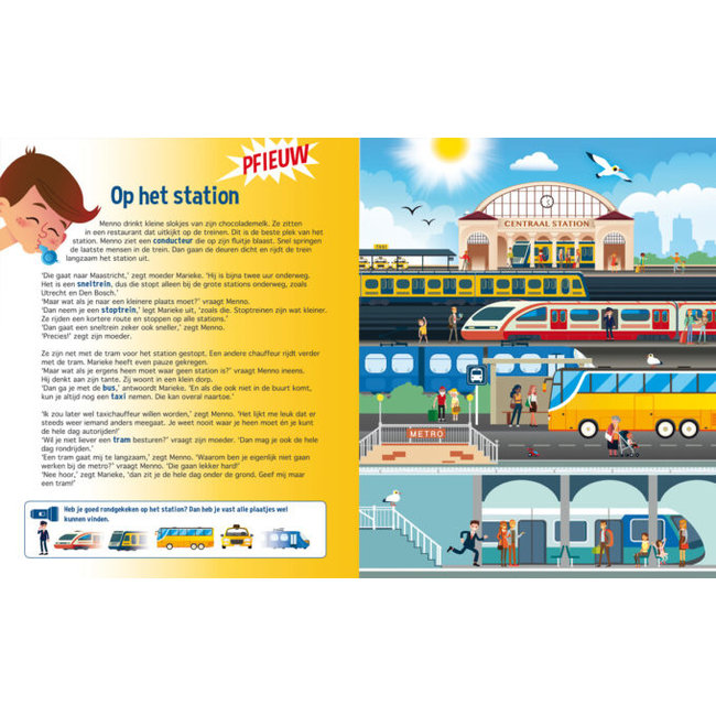 Lantaarn Boek - Speuren naar voertuigen