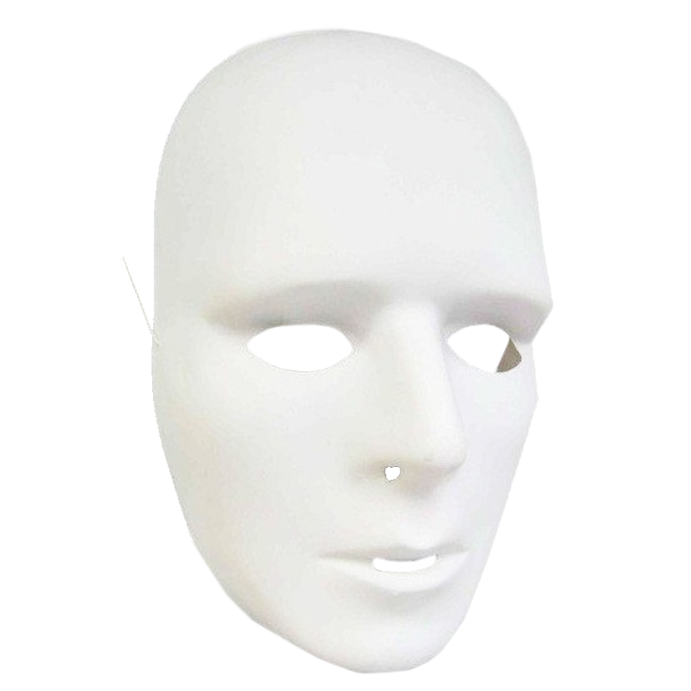Masker - Grimeermasker - Wit - Plastic