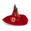 PartyXplosion Hoed - Heksenhoed - Rood - Met decoraties