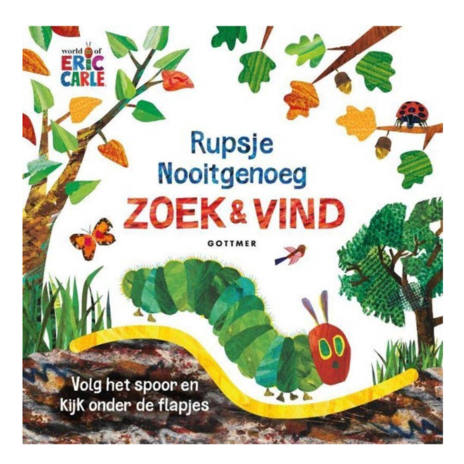 Gottmer Boek - Rupsje nooitgenoeg - Zoek en vind