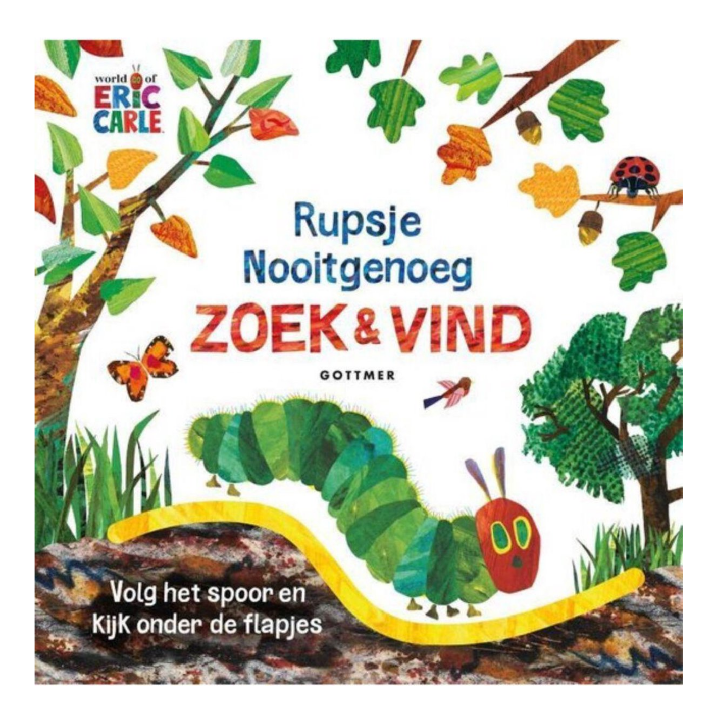 Boek - Rupsje nooitgenoeg - Zoek en vind