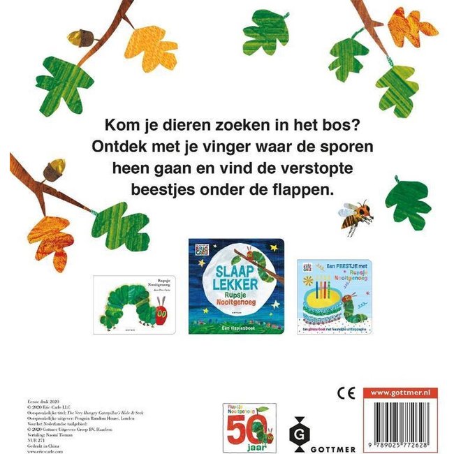 Gottmer Boek - Rupsje nooitgenoeg - Zoek en vind