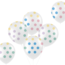 Folat Ballonnen - Stippen - Pastelkleuren - 30cm - 6st.