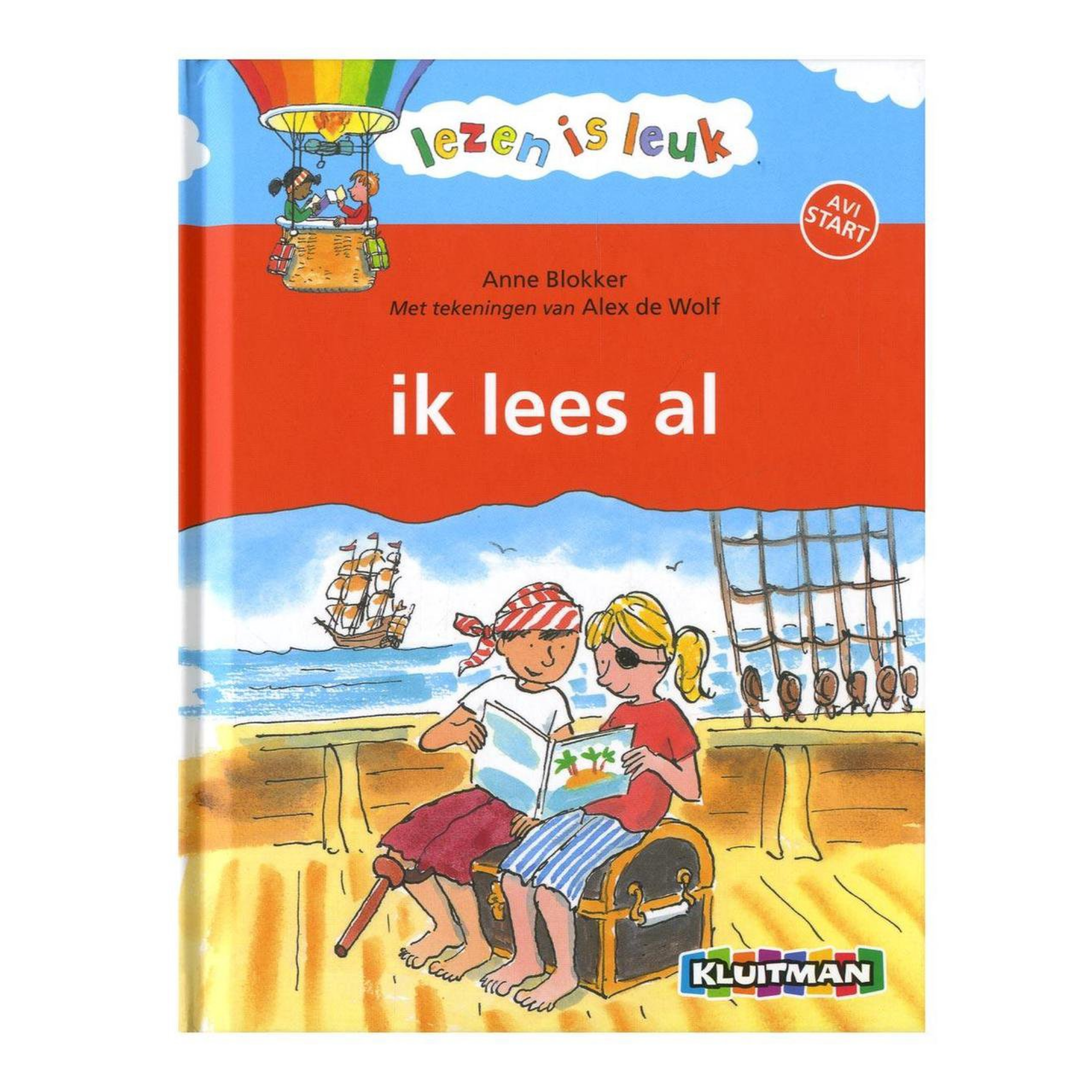 Boek - Lezen is leuk - Ik lees al - AVI start