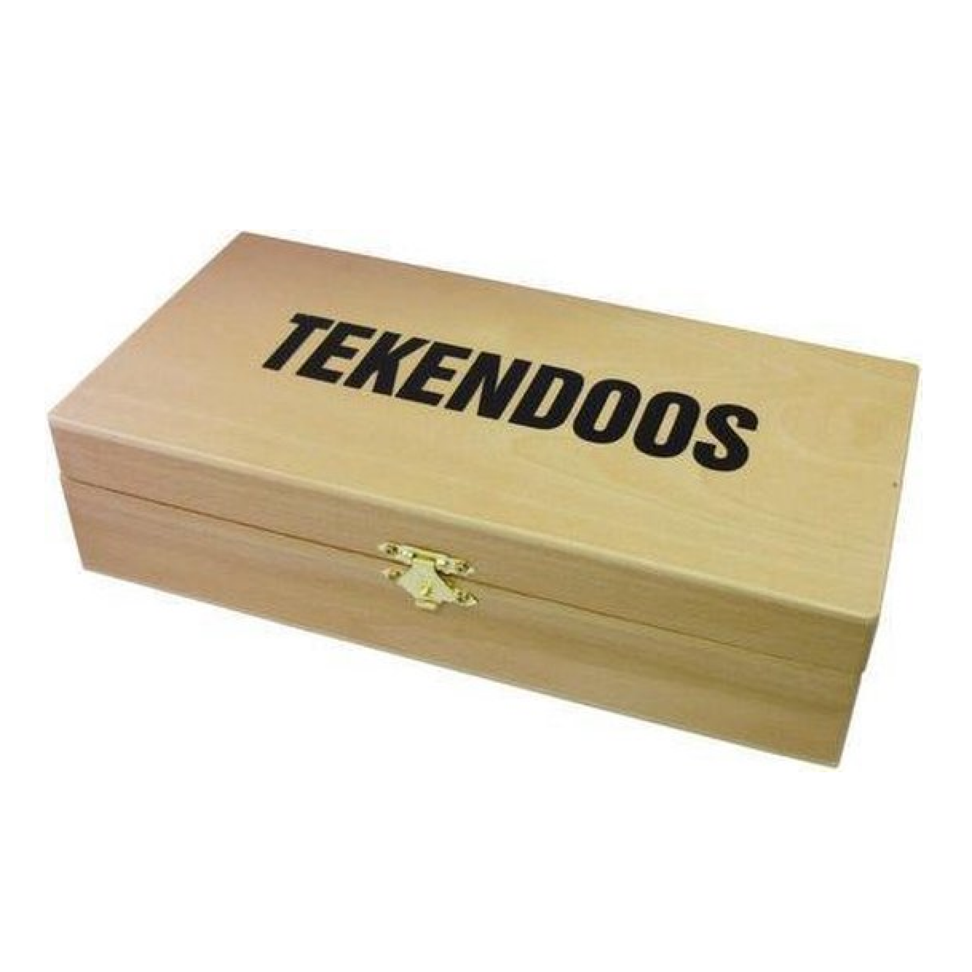 Tekendoos - Hout - Blank gelakt - 25x12,5x6,5cm