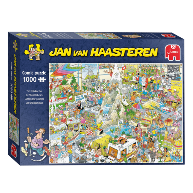 Jumbo Puzzel - Jan van Haasteren - De vakantiebeurs - 1000st.