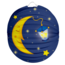 Folat Lampion - Maan - 22cm