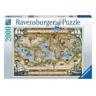 Ravensburger Puzzel - De wereld rond - 2000st.
