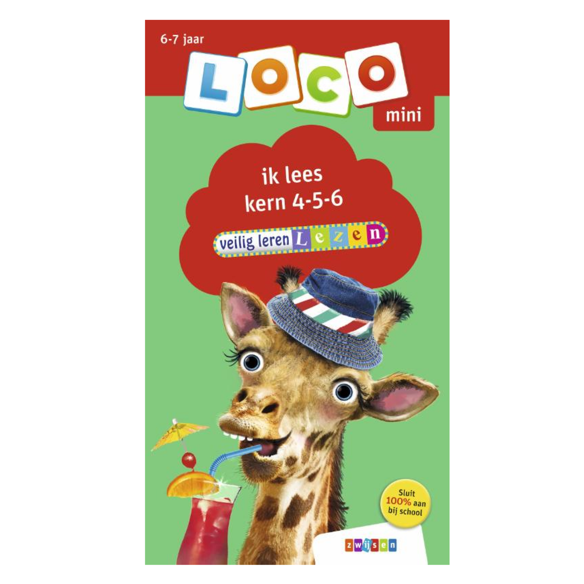Loco Mini - Boekje - Veilig leren lezen - Ik lees - Kern 4-5-6 - 6-7 jaar