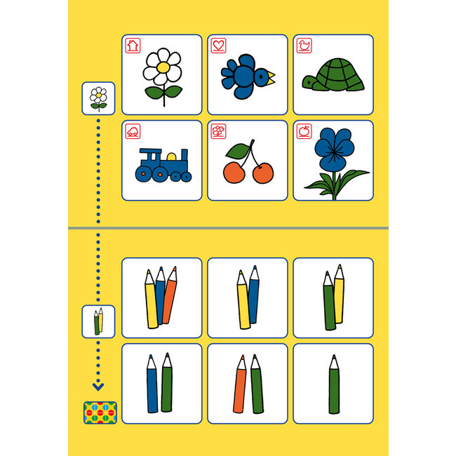 Loco Leerspellen Loco Bambino - Boekje - Nijntje - Ik leer kleuren - 3-5 jaar