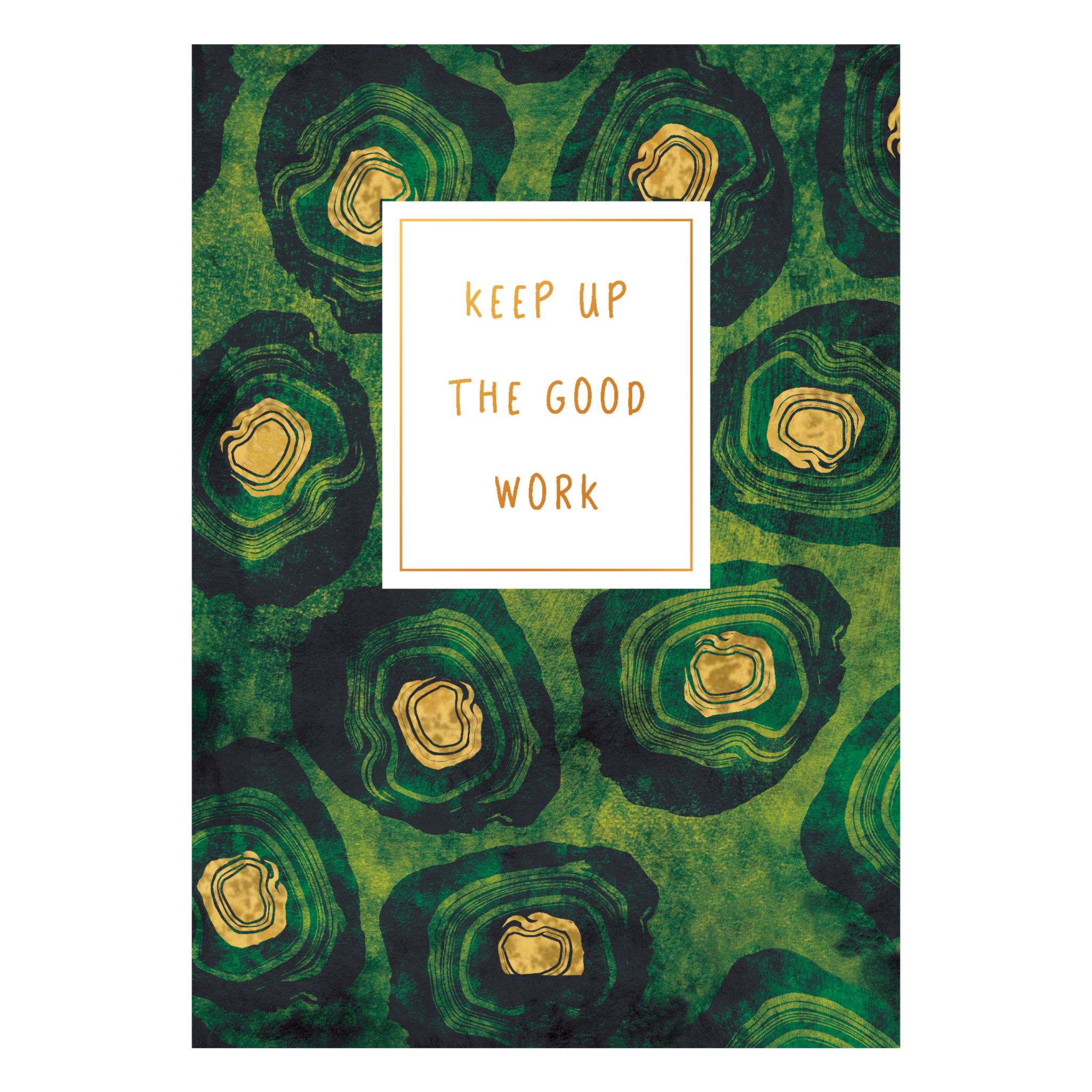Kaart - Gold Rush - Keep up the good work - GLD043
