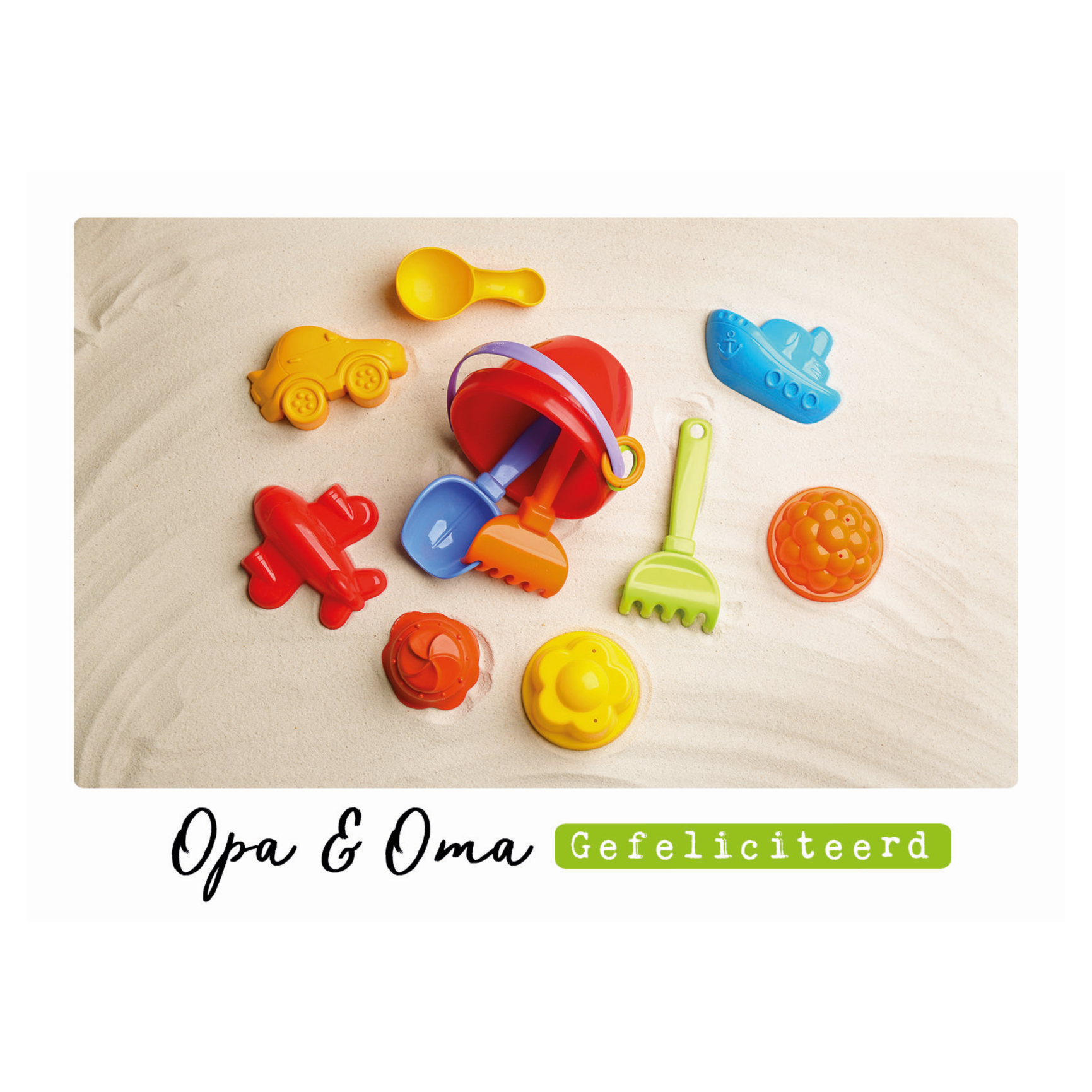 Kaart - Eco Cards - Opa & oma, gefeliciteerd - ECLT07
