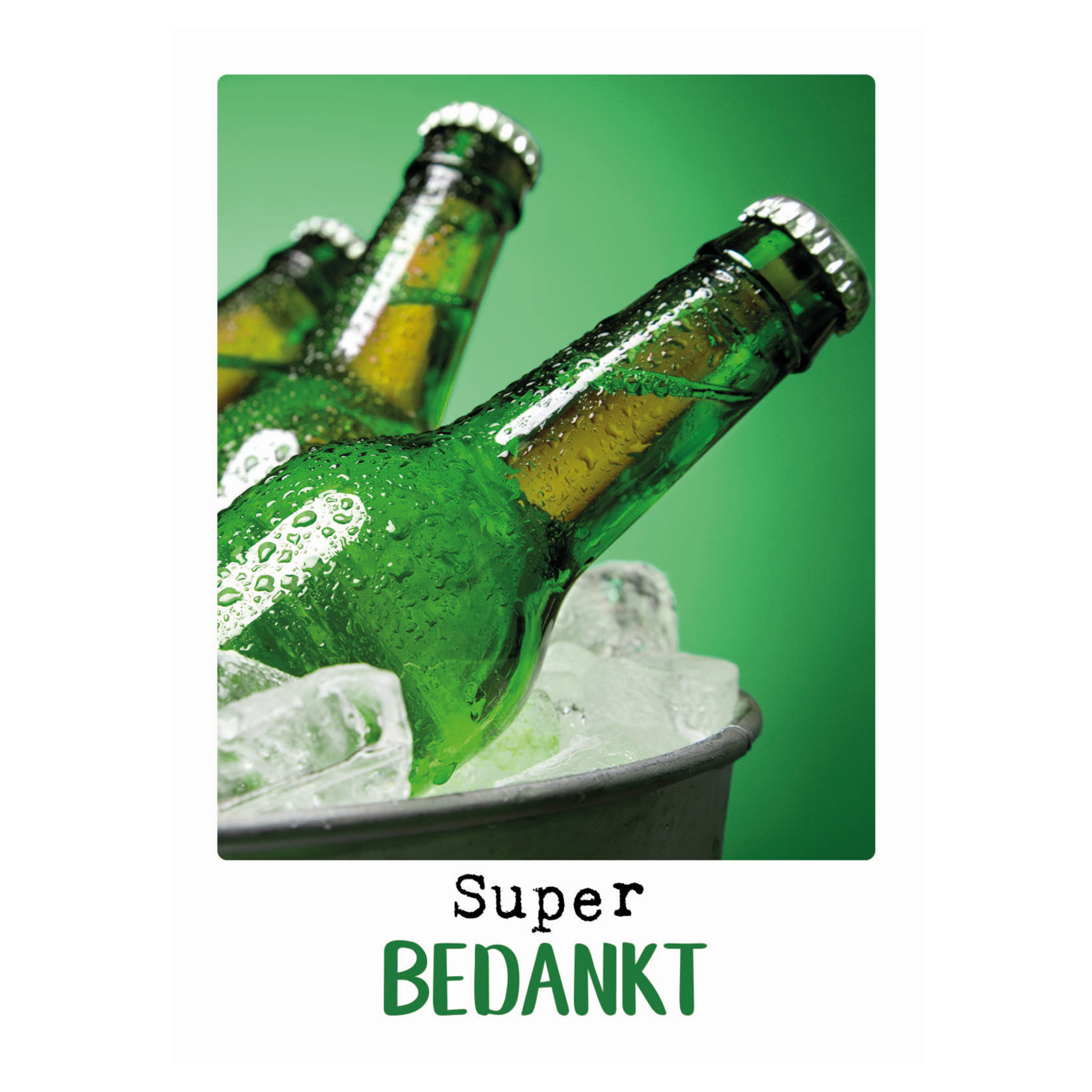 Kaart - Eco Cards - Super bedankt - ECLT14