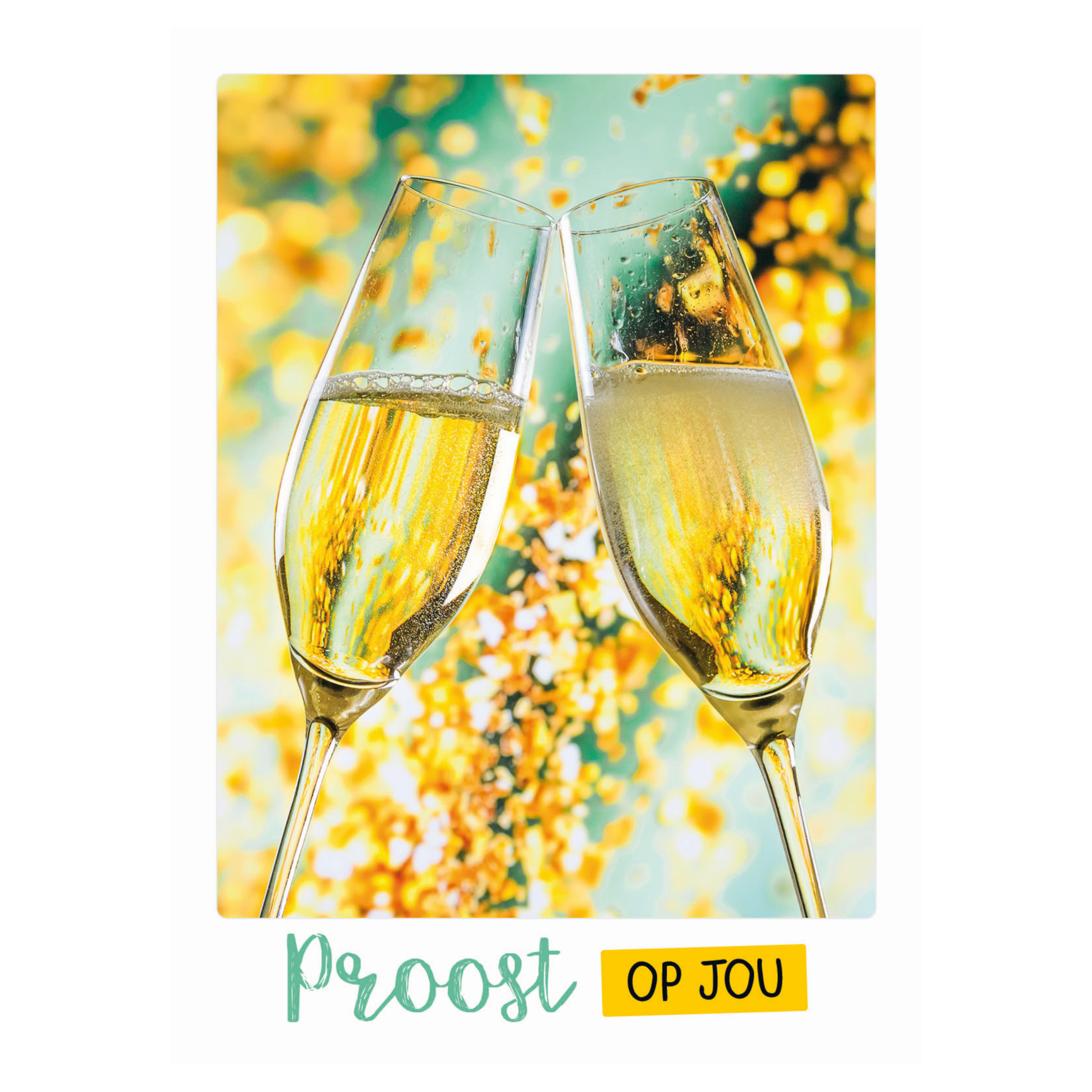 Kaart - Eco Cards - Proost op jou - ECLT49