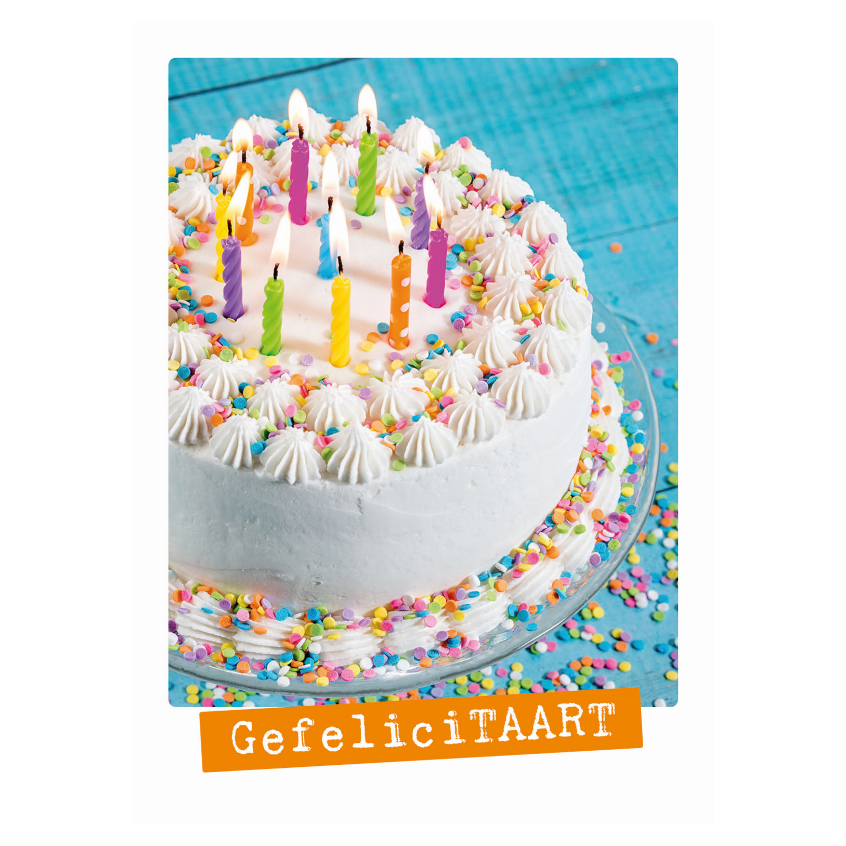 Kaart - Eco Cards - Gefelicitaart - ECLT51
