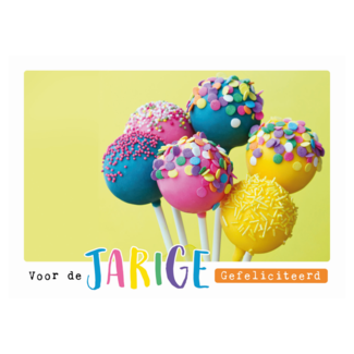 Artige Kaart - Eco Cards - Voor de jarige, gefeliciteerd - ECLT59