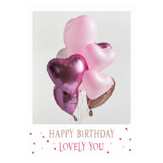 Artige Kaart - Eco Cards - Happy birthday lovely you - ECLT68