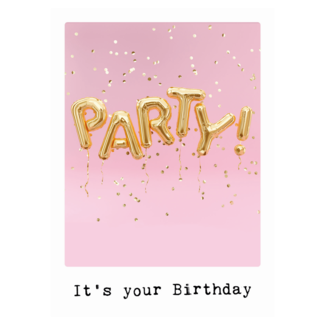 Artige Kaart - Eco Cards - It's your birthday - ECLT69