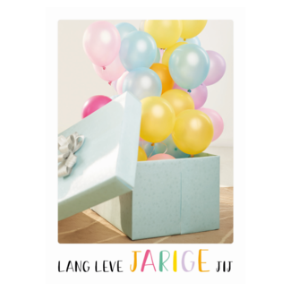 Artige Kaart - Eco Cards - Lang leve jarige jij - ECLT70