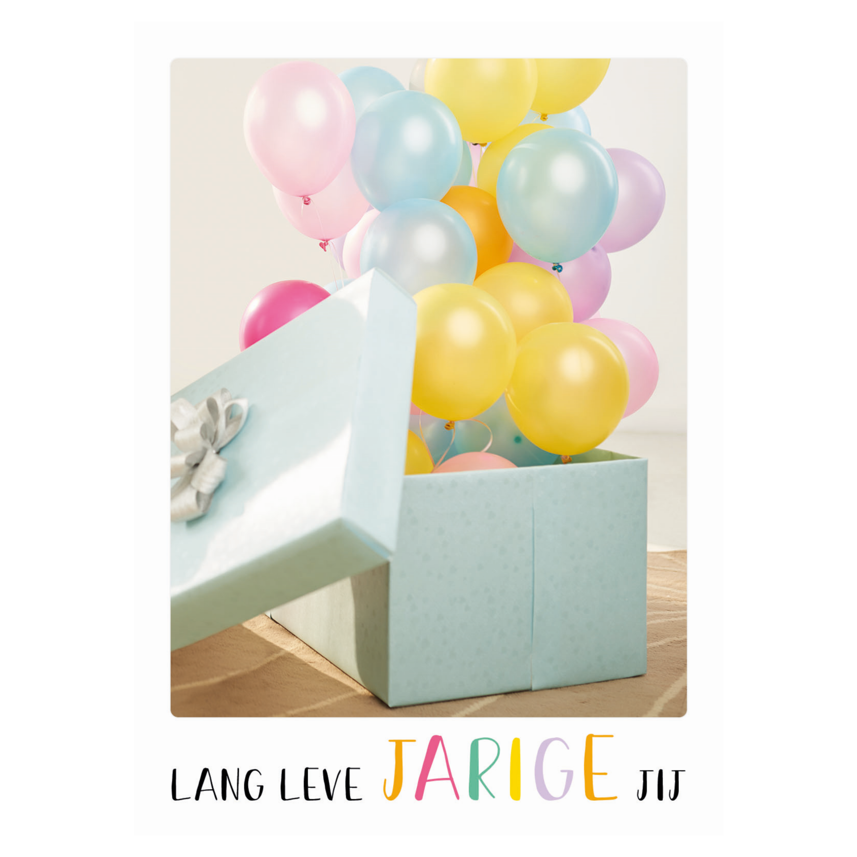 Kaart - Eco Cards - Lang leve jarige jij - ECLT70