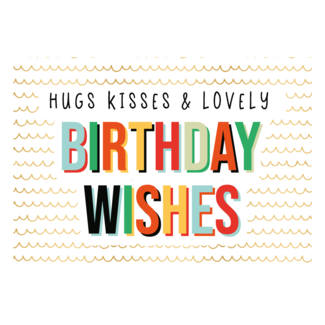 Artige Kaart - Happy birthday - Daisy