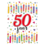 Artige Kaart - A4 formaat - 50 jaar - MAX012