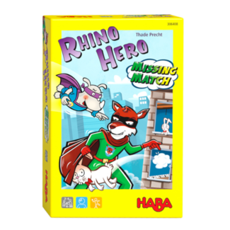 Haba Spel - Rhino hero - Missing match