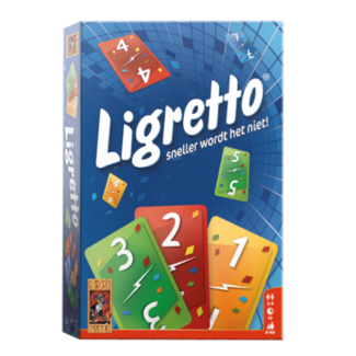 999 Games Ligretto - Blauw - Kaartspel - 8+