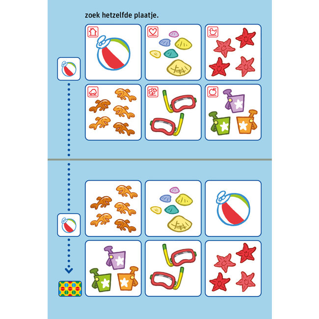 Loco Leerspellen Loco Bambino - Boekje - Woezel en Pip - Spelen met 123 - 3-5 jaar