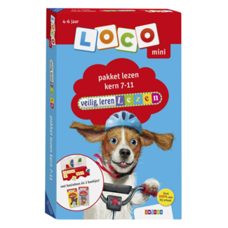 Loco Leerspellen Loco Mini - Pakket - Lezen - Kern 7-11 - 4-7 jaar