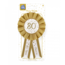 Paper Dreams Rozet - 80 jaar - Goud, wit