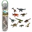 Speelfiguren - Mini - Prehistorie - Dino's - 7 tot 11cm - 10dlg.