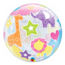 Qualatex Folieballon - Welcome baby - Bubble  - 56cm - Zonder vulling