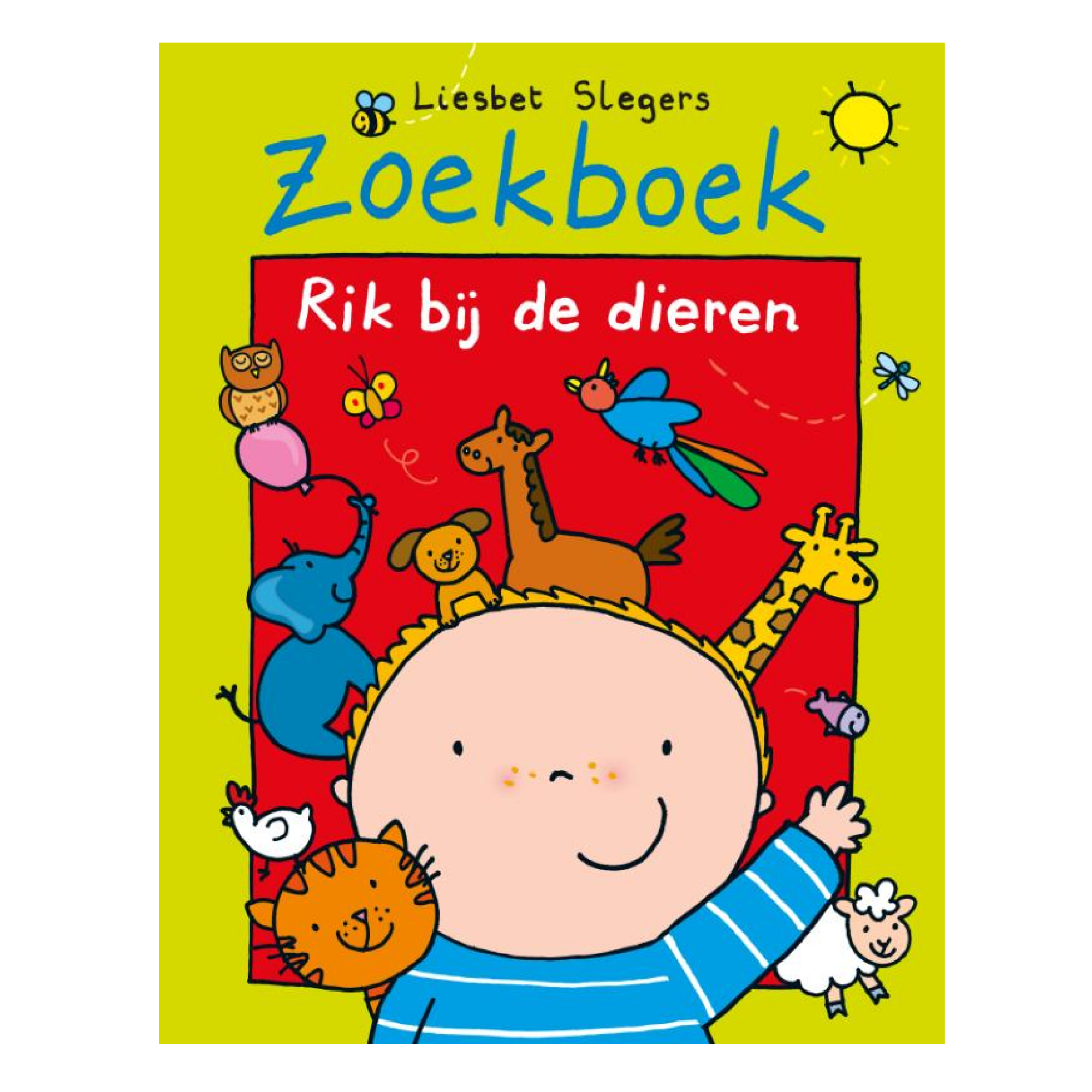 Boek - Zoekboek - Rik bij de dieren