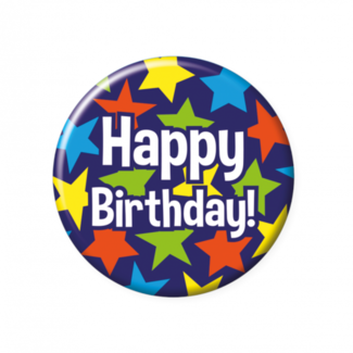 Paperdreams Button - Happy Birthday - Klein