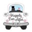 Folieballon - Huwelijk - Happily ever after - Trouwauto - 79cm - Zonder vulling