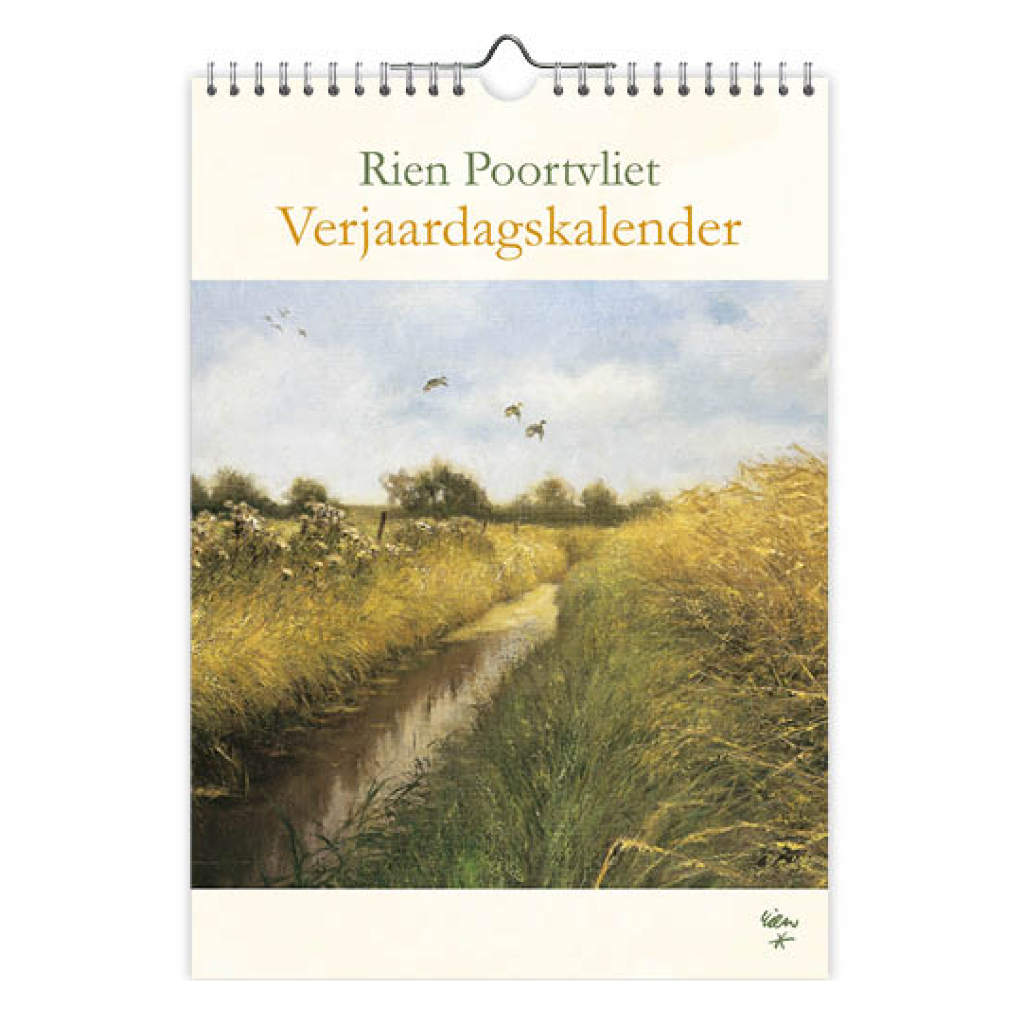 Verjaardagskalender - Rien Poortvliet - Natuur