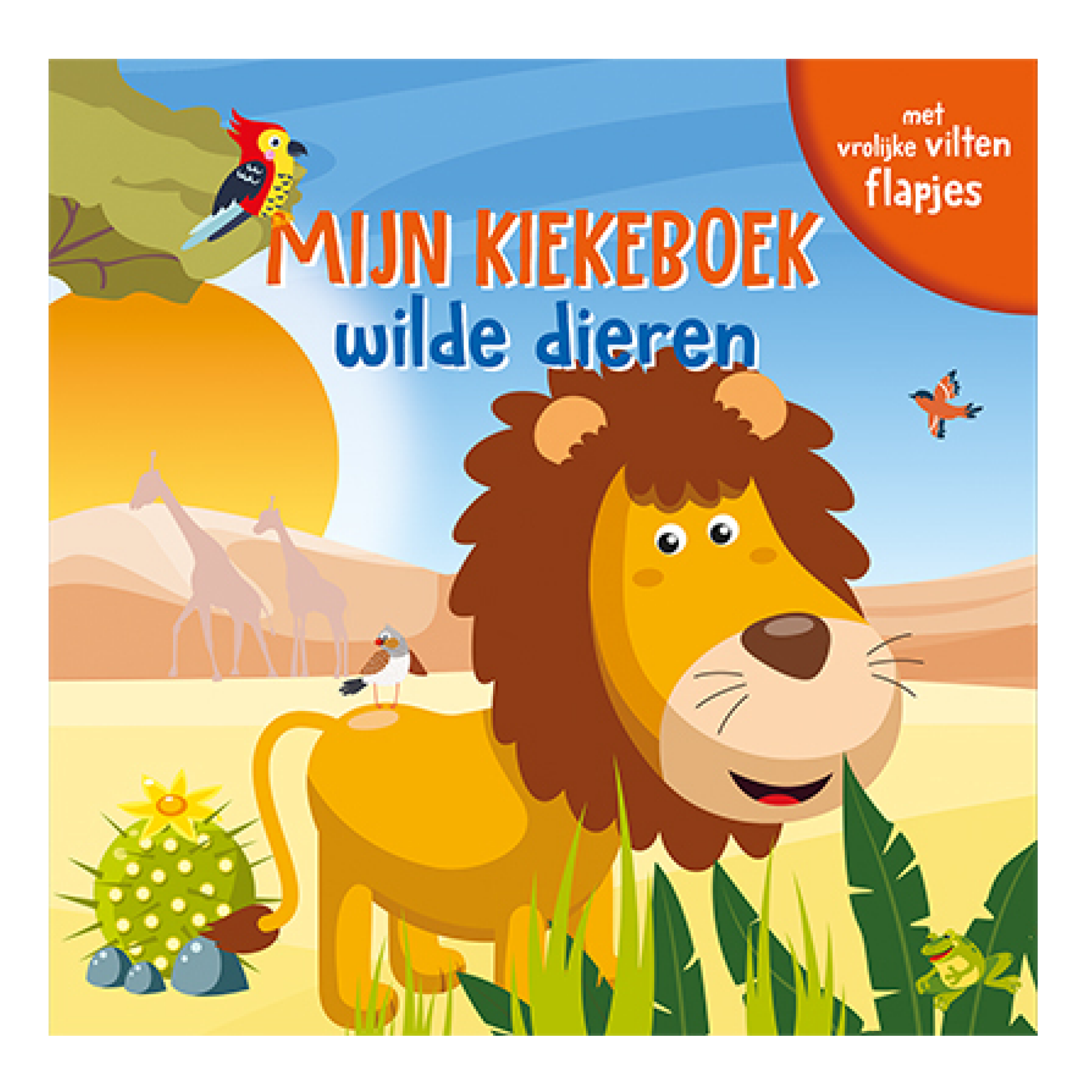 Boek - Mijn kiekeboek - Wilde dieren