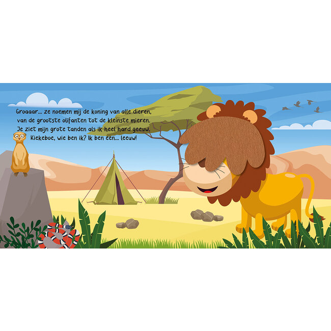 Lantaarn Boek - Mijn kiekeboek - Wilde dieren