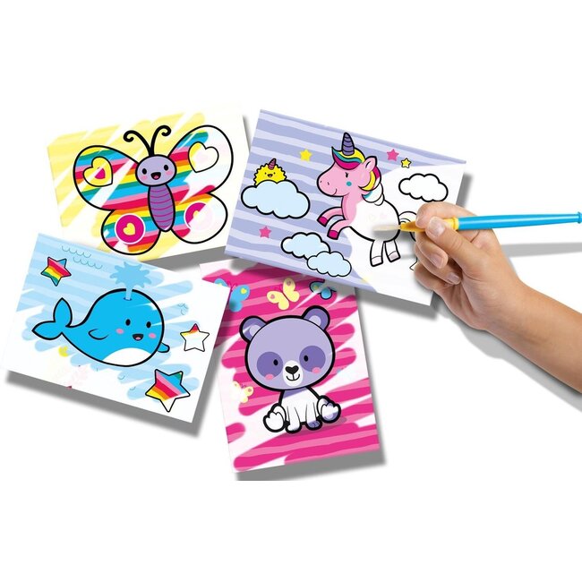 SES Kleuren met water - Fantasiedieren