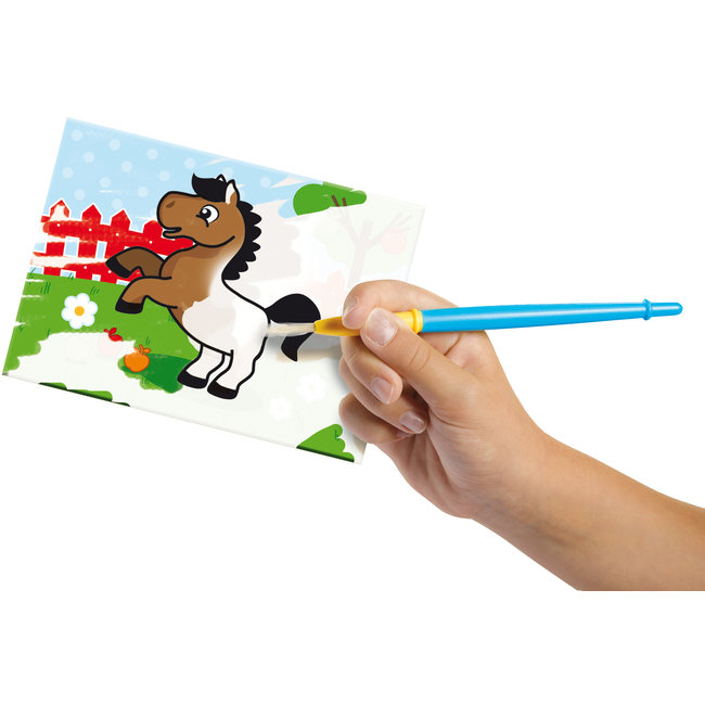 SES Kleuren met water - Dieren