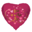 Folat Folieballon - Hart - Love is in the air - 45 cm - Zonder vulling