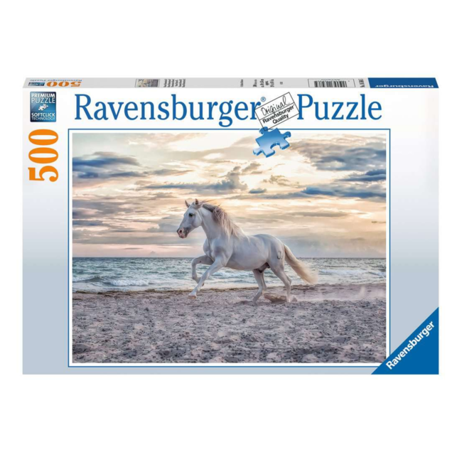 Ravensburger Puzzel - Paard op het strand - 500st.