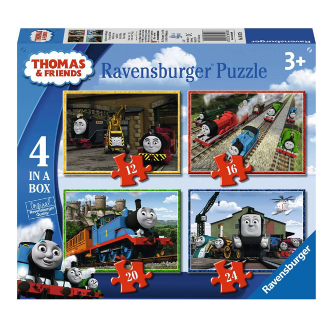 Ravensburger Puzzel - Thomas de trein & zijn vrienden - 12, 16, 20 & 24st.