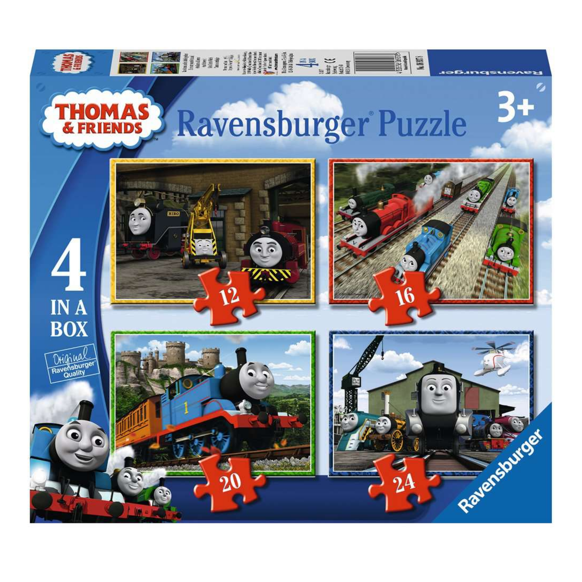Puzzel - Thomas de trein & zijn vrienden - 12, 16, 20 & 24st.