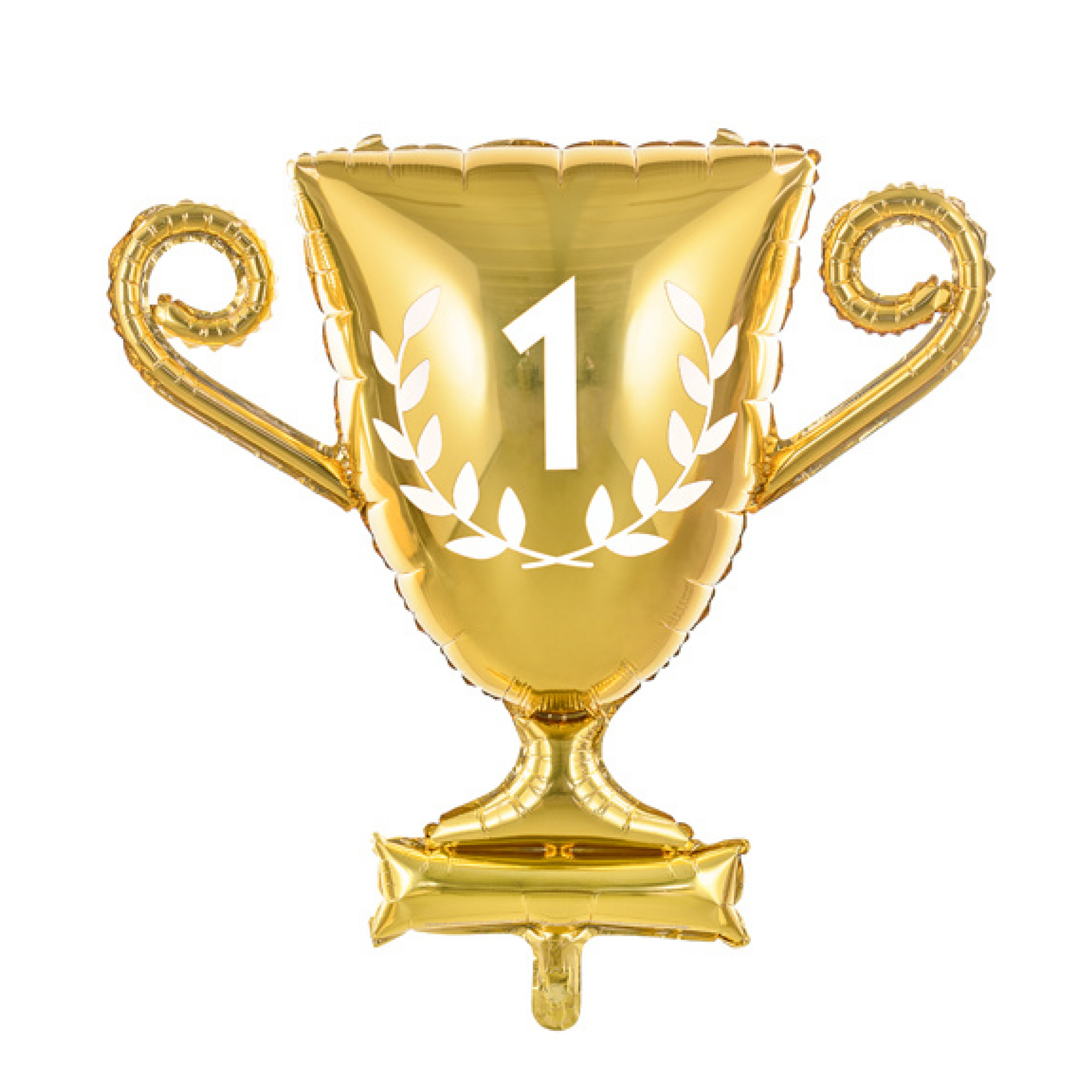 Folieballon - Cup 1 - Goud - 64x61cm - Zonder vulling