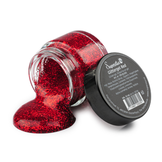 Superstar Glittergel - Rood - 20ml